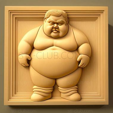 3D model Fernando Botero (STL)